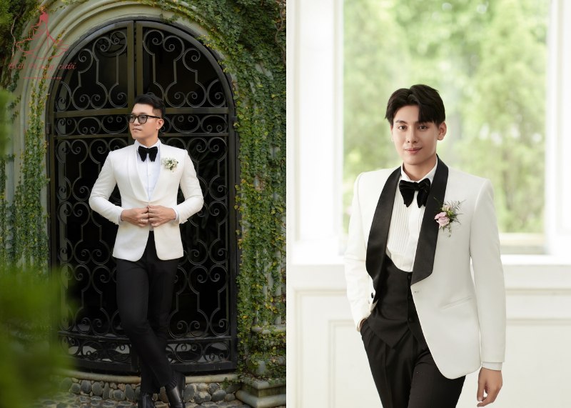 Bộ vest cưới thể hiện khí chất, sự chỉn chu và phong cách riêng của chú rể