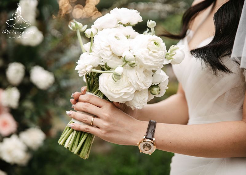Xu hướng bó hoa cưới mao lương được yêu thích nhất hiện nay