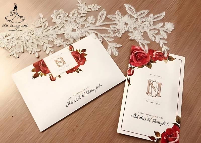Cách xưng hô trong thiệp cưới mời đồng nghiệp thể hiện sự chuyên nghiệp và tôn trọng