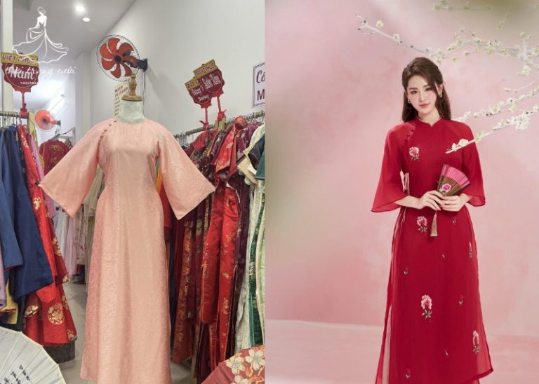 Review tiệm áo dài cưới Cho thuê áo dài Sài Gòn tại Quận 4