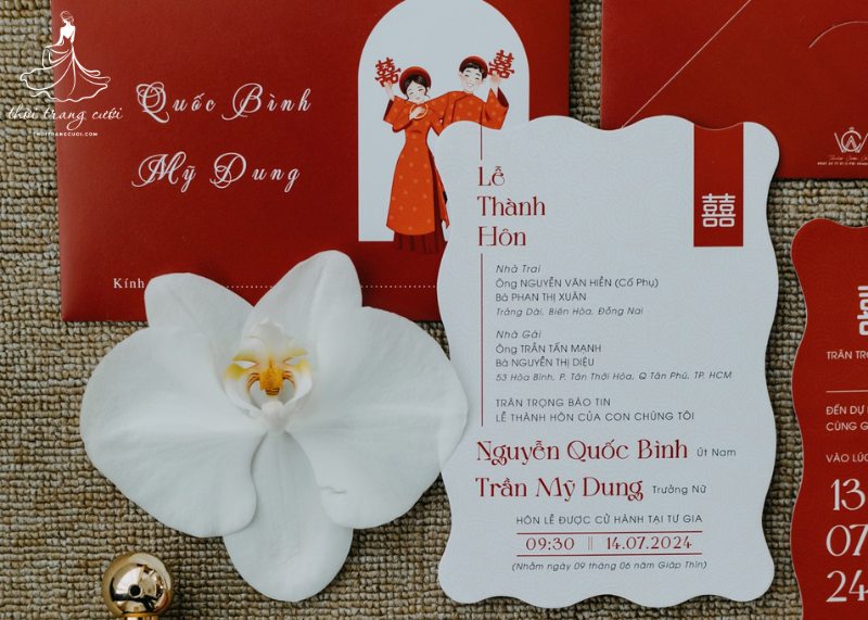 Quyết định nên đặt in thiệp cưới trước bao lâu sẽ ảnh hưởng đến ấn tượng khách mời