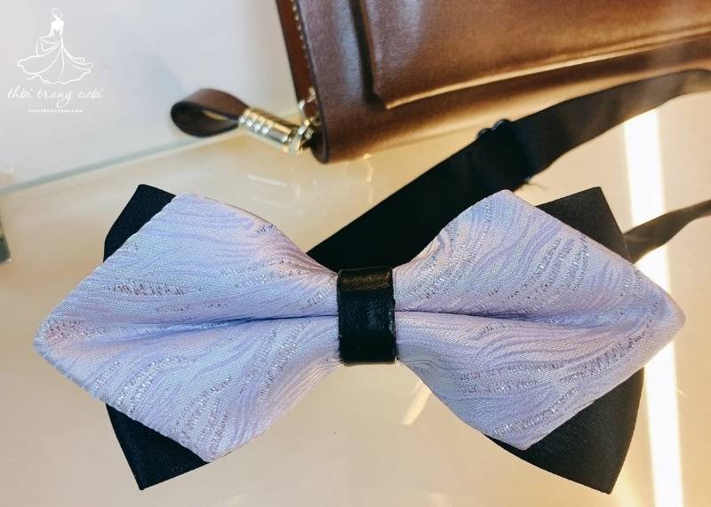 Chọn màu sắc nơ hài hòa với trang phục cưới để tỏa sáng đúng chất riêng!