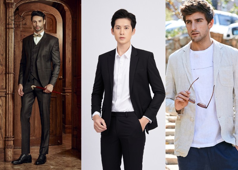 Phân biệt suit và vest