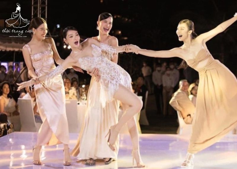 Váy cưới Minh Hằng tinh tế, sang trọng với phong cách hiện đại và cổ điển