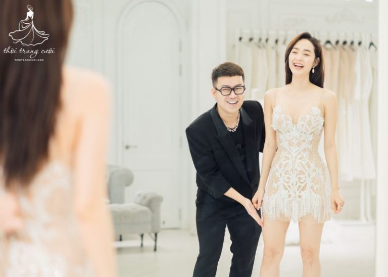 Những mẫu váy cưới Minh Hằng khiến bao cô dâu mê mẩn