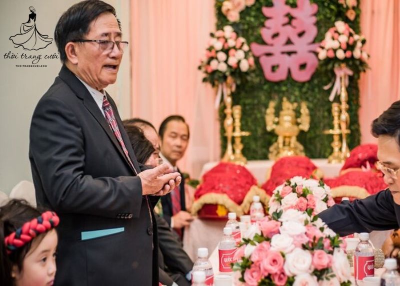 Mẫu bài phát biểu dạm ngõ miền Bắc của họ nhà trai 4