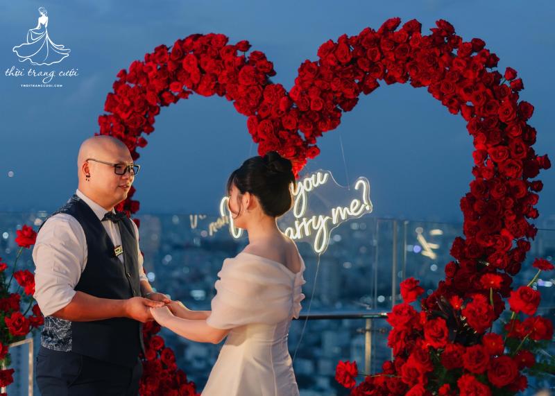 Bạn cần chuẩn bị không gian lãng mạn để trao nhẫn cưới lần 2