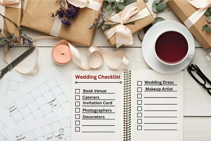 lên kế hoạch chi tiết cho đám cưới