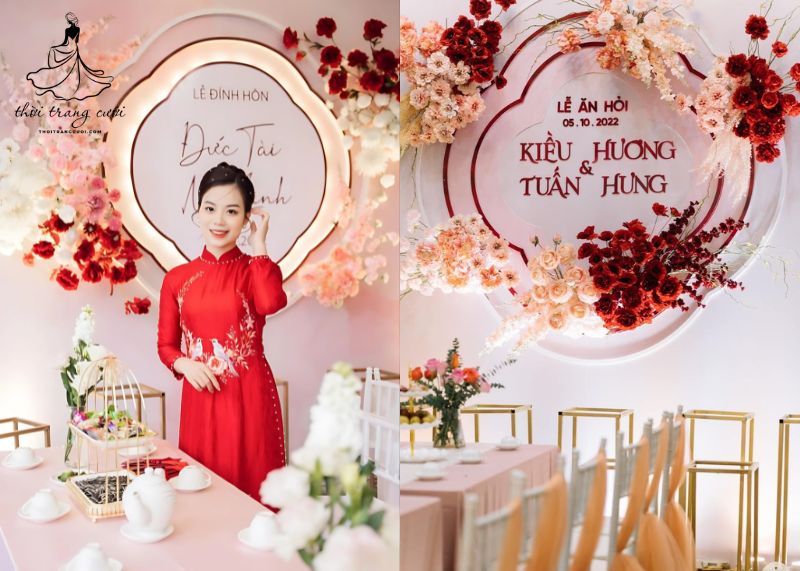 Hình ảnh lễ ăn hỏi đẹp hay xấu phụ thuộc vào tay nghề của thợ