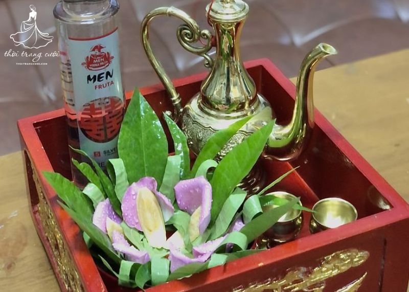 Ý nghĩa khay trầu rượu trong lễ cưới hỏi
