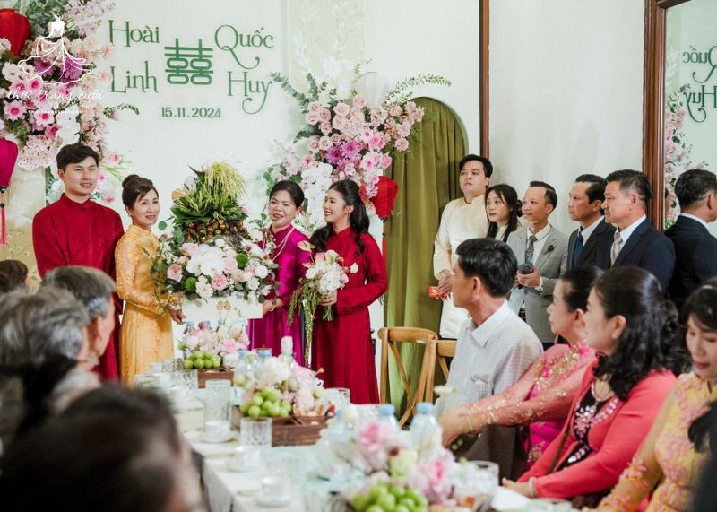 Trọn bộ nghi thức lễ gia tiên trong ngày cưới chuẩn truyền thống