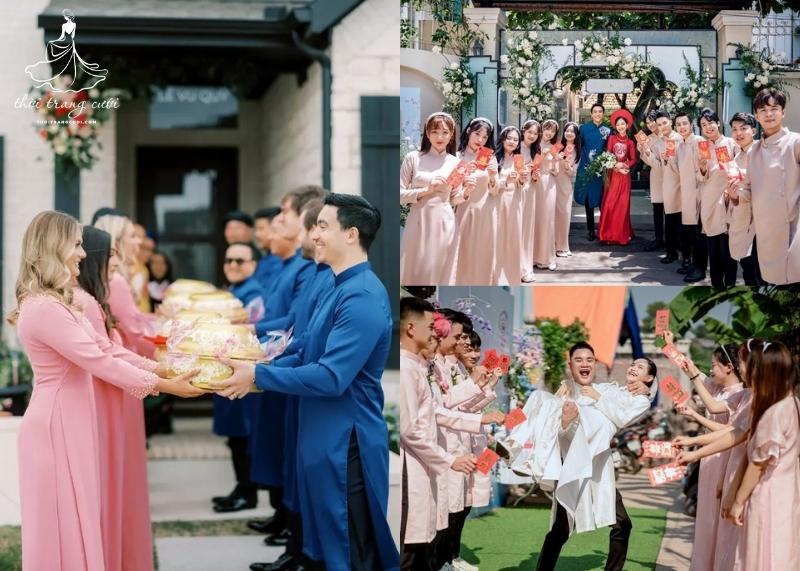 Lễ rước dâu là nghi thức đánh dấu thời khắc chuyển giao trong lễ thành hôn