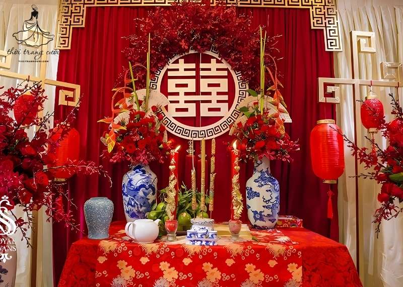 Ngọn lửa đèn cầy cháy sáng tượng trưng cho sự hòa hợp và vững bền