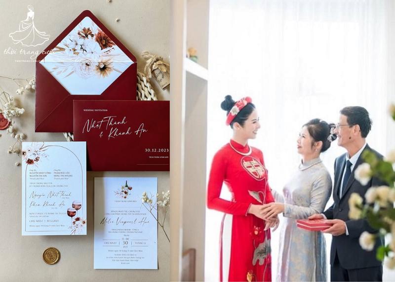 1–2 tháng trước ngày đám cưới nhà gái chuẩn bị những gì?