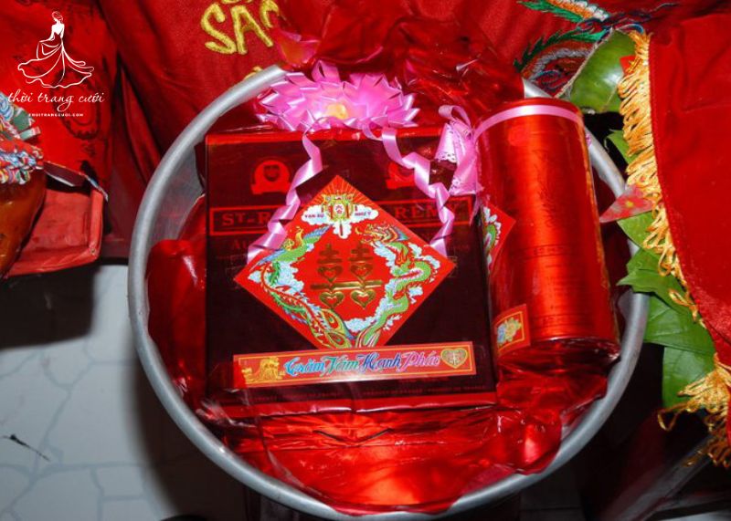 Mâm nến long phụng