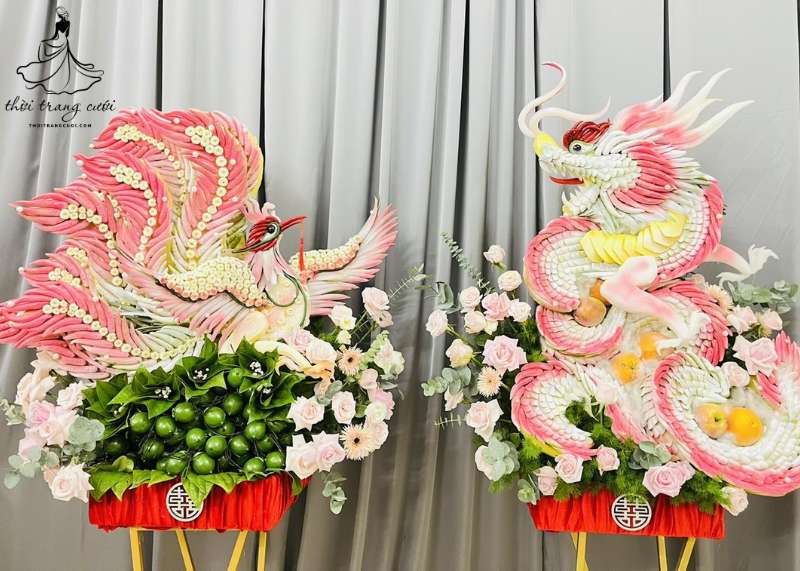 Tráp rồng phượng sang trọng
