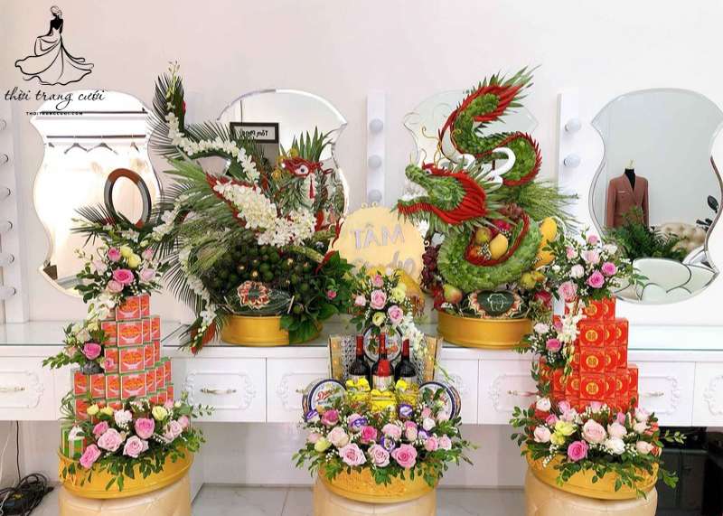 Mẫu tráp cưới miền Nam ưa chuộng nhất