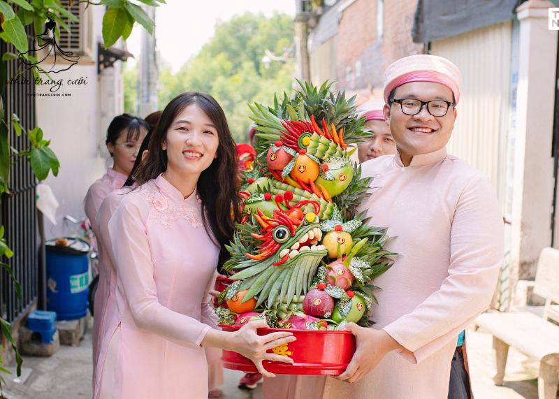 Lại quả, nhà gái trả lễ vật cảm ơn, tôn trọng