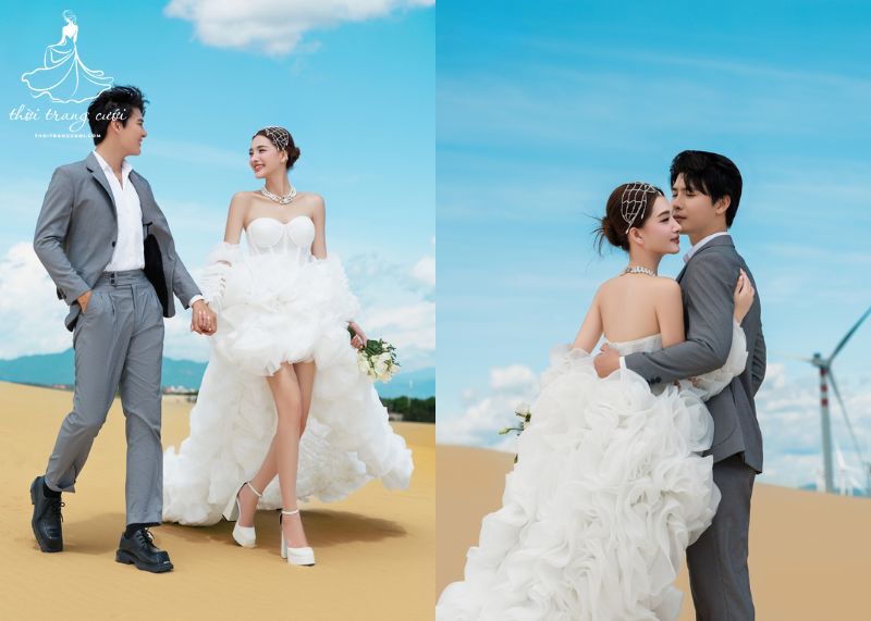Ưu điểm của váy cưới mullet