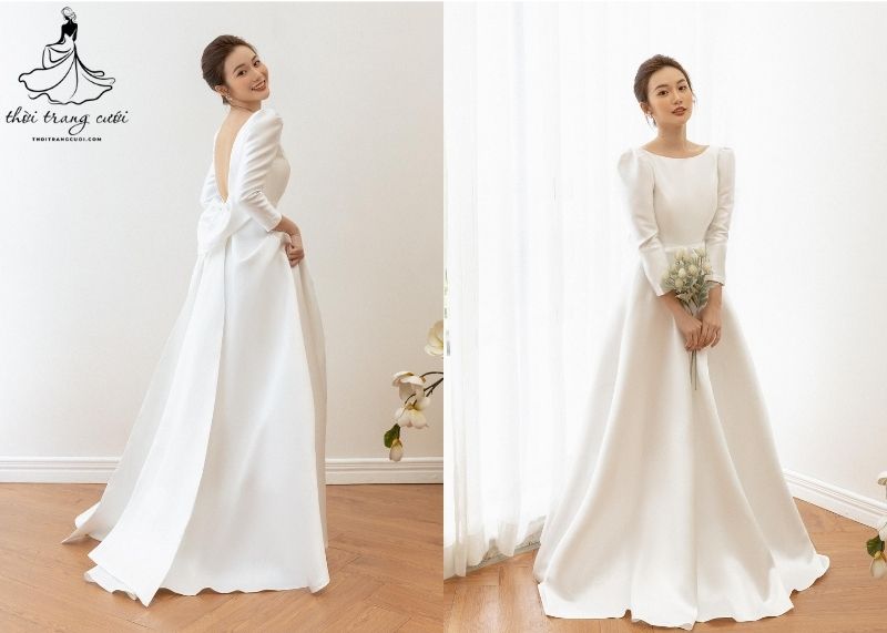 Cách chọn váy cưới Pansy