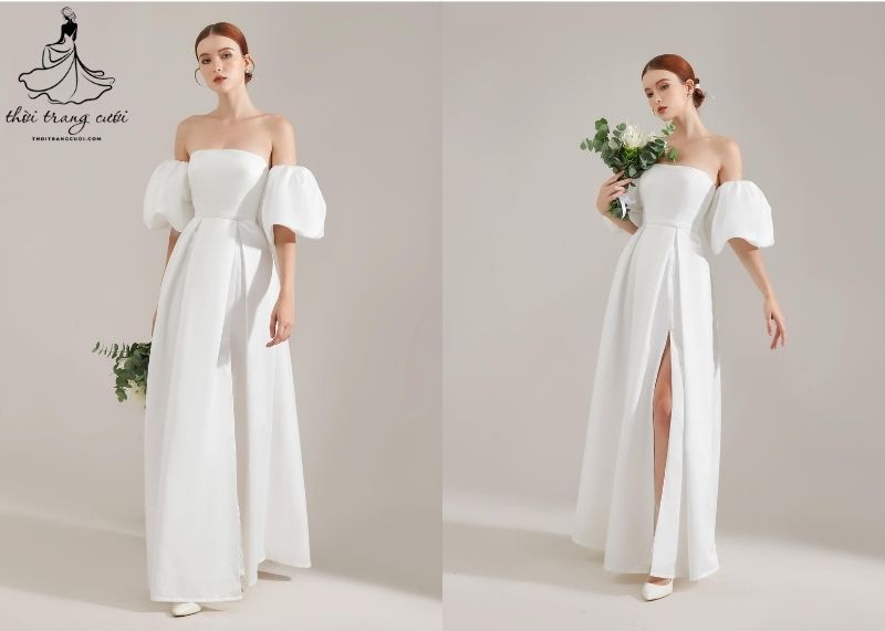 Mẫu váy cưới Pansy hiện đại thanh lịch