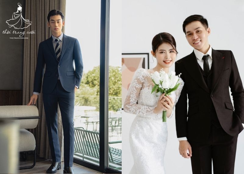 Cách chọn vest chú rể dáng gầy