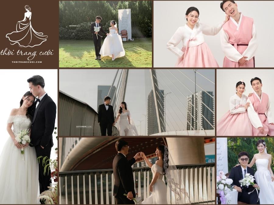 Chụp ảnh cưới phong cách Hàn Quốc tại September Studio