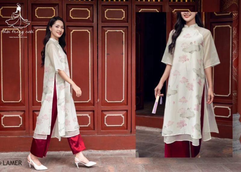 Nên chọn áo dài theo vai trò của bạn trong buổi tiệc cưới