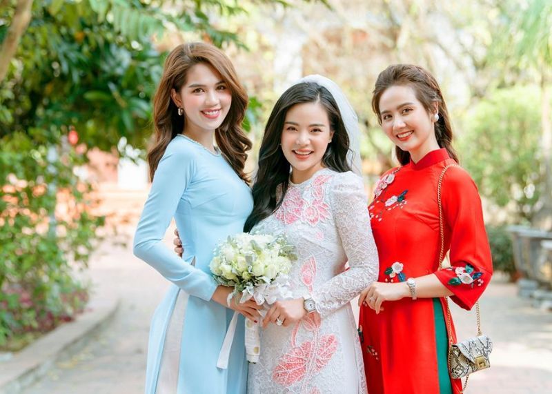 99+ mẫu áo dài đi họ đám cưới sang trọng, dẫn đầu xu hướng 2025