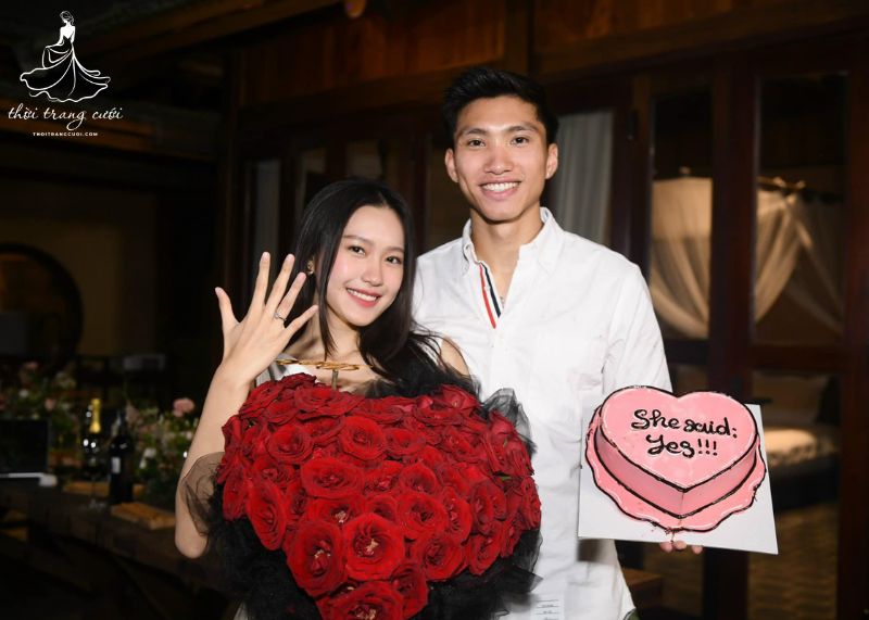Cầu hôn là hành động biểu đạt tình yêu và mong muốn gắn bó trọn đời