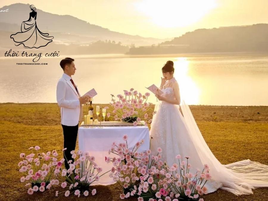 Ảnh cưới nghệ thuật với tone màu độc quyền