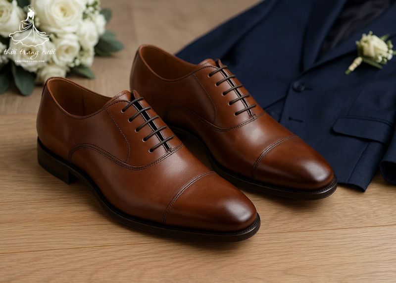 Việc chọn giày chú rể rất quan trọng trong ngày cưới