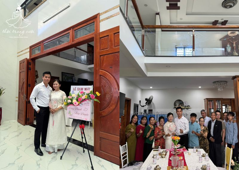 Trình tự thực hiện lễ dạm ngõ miền Bắc