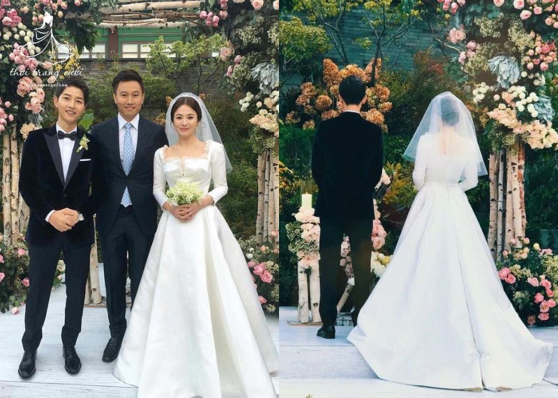 Song Hye Kyo khoác lên người mẫu váy Dior kiêu sa tuyệt đẹp
