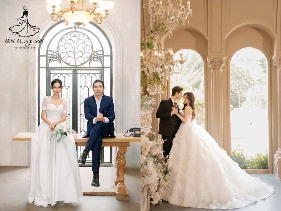 Các concept chụp ảnh cưới studio