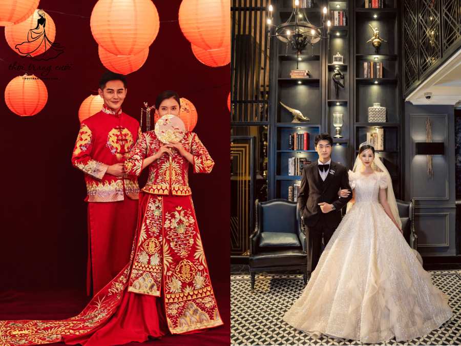 các concept chụp ảnh cưới trong studio