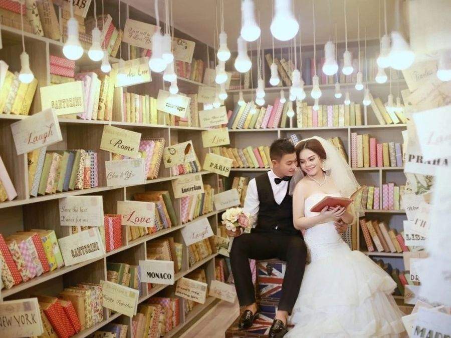 Phim trường The Vow Wedding House chụp ảnh cưới
