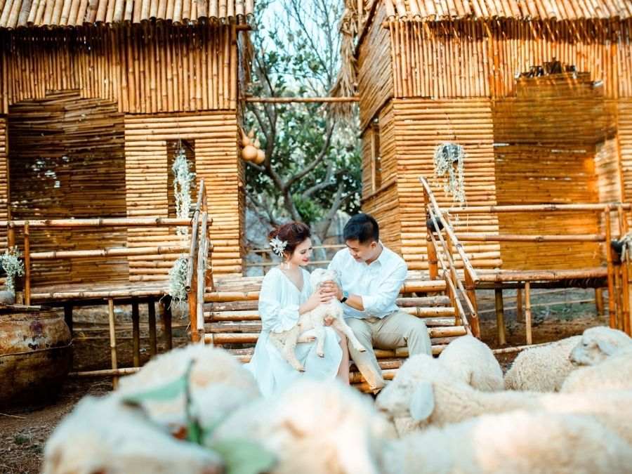 Phim trường Mộc Thanh chụp ảnh cưới tại Quận 7
