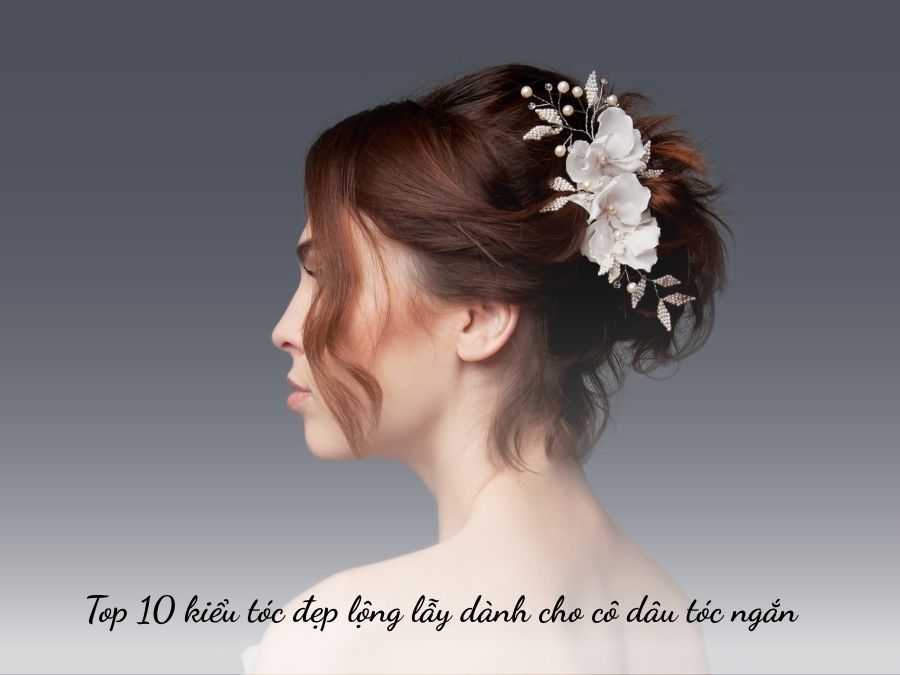 cô dâu tóc ngắn