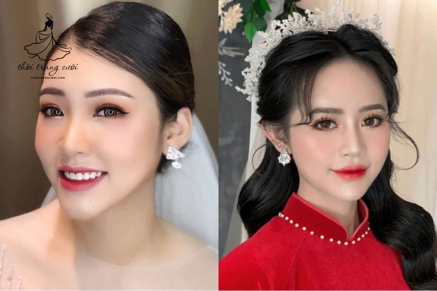 Trang điểm cô dâu nhẹ nhàng và tự nhiên
