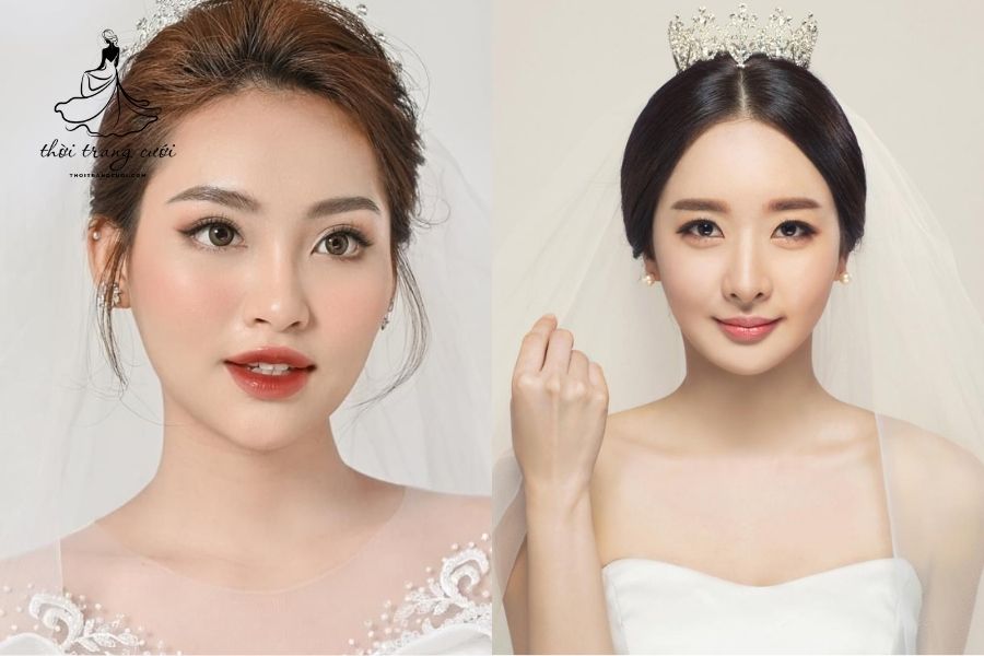 Makeup cô dâu thanh lịch và tinh tế
