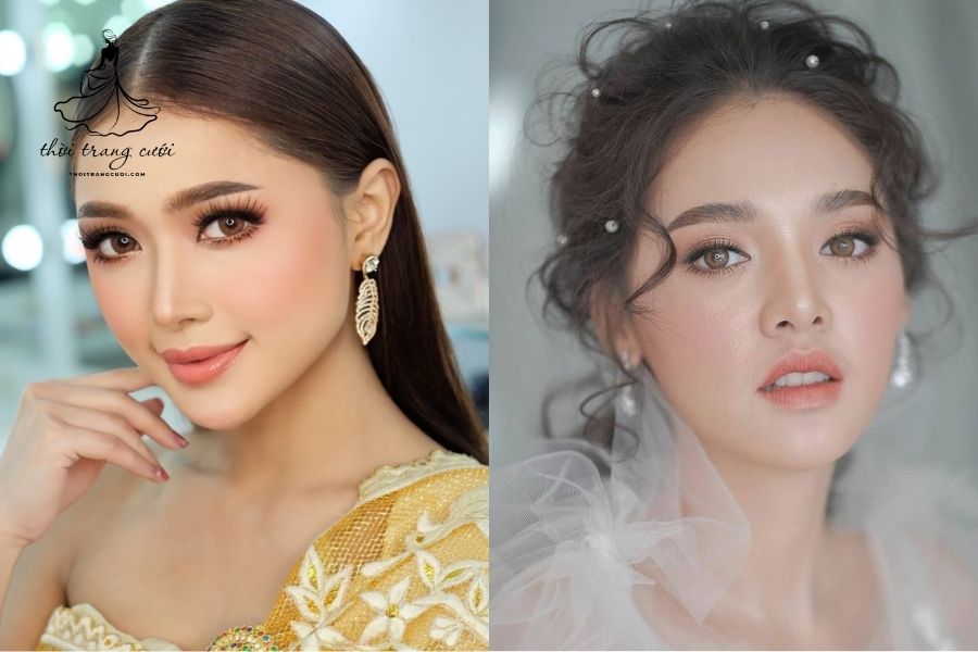 Phong cách trang điểm cô dâu hiện đại
