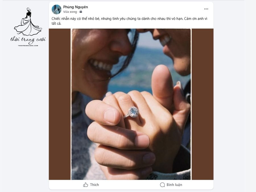 Caption lãng mạn chúc mừng kỷ niệm ngày cưới
