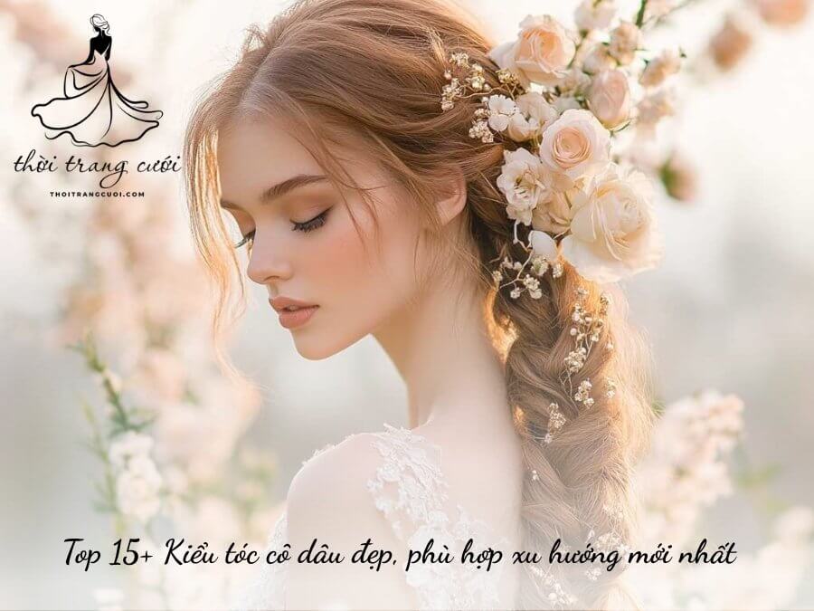 Kiểu tóc cô dâu đẹp